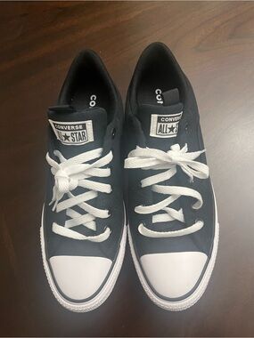 Converse Black and White Low Top Sneakers